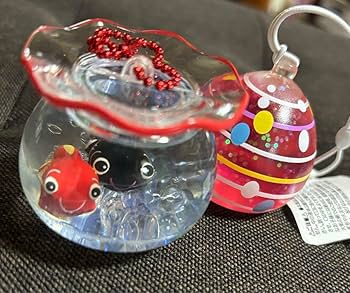 金魚鉢　オイルチャーム　キーホルダー Amazon.co.jp: 金魚鉢 オイルチャーム キーホルダー ペティット